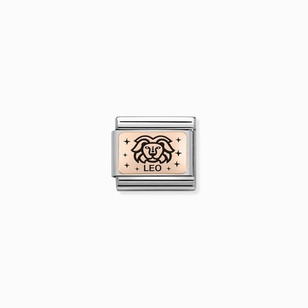 Nomination Zodiac Rose Gold Leo Composable Charm